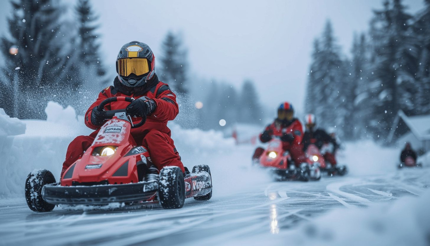 Divers - Découvrez le plaisir du Kart sur glace à Rennes