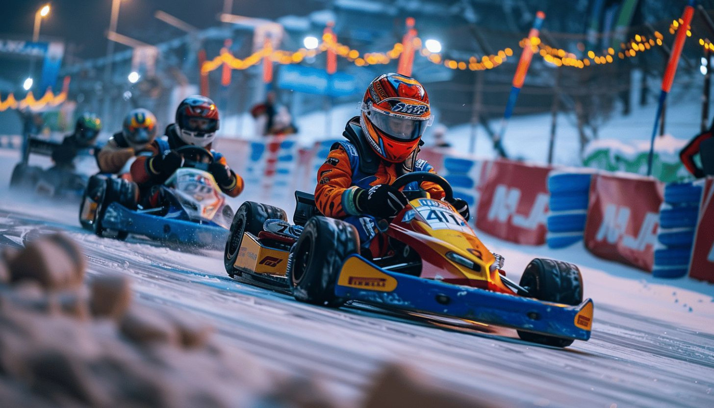 Divers - Découvrir le karting sur glace à Angers : un sport sensationnel
